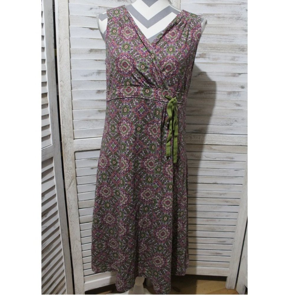 Eddie Bauer floral dress (232)  🪺